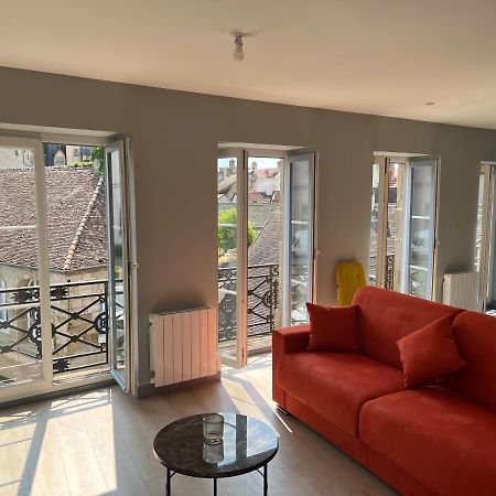 Appartamento Le Palais Duplex Autun Esterno foto